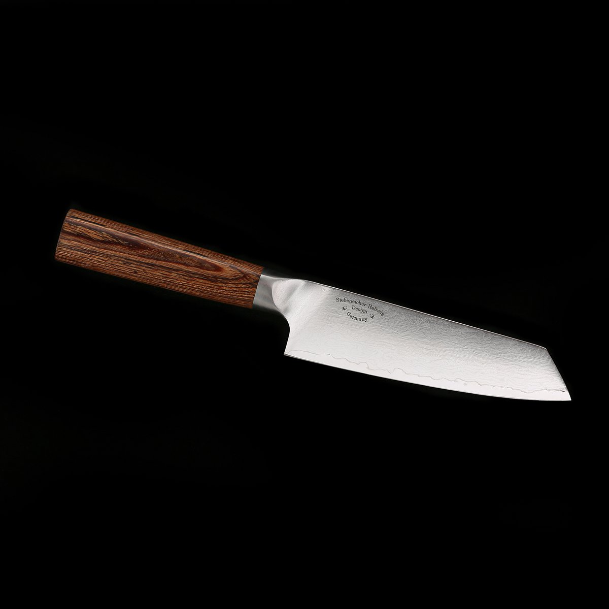 Couteau Santoku Puma Ip 5,5", Acier VG10 damassé 67 couches, fabriqué en allemagne