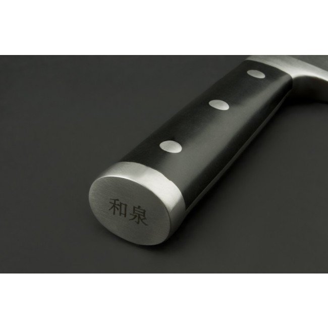 IZUMI ICHIAGO 3 pièces Ensemble de couteaux de chef "Professional Chef Knives" en acier inoxydable japonais à haute teneur en carbone